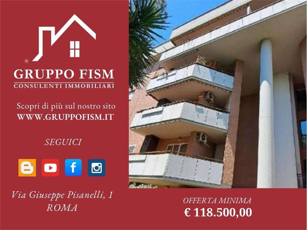 appartamento in vendita a Roma in zona Ponte di Nona