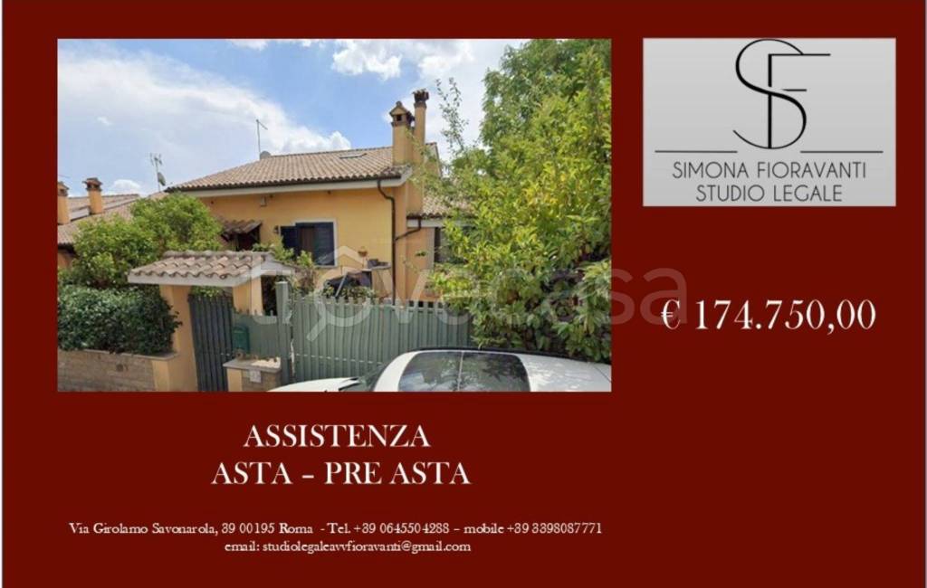 casa indipendente in vendita a Roma in zona Cesano