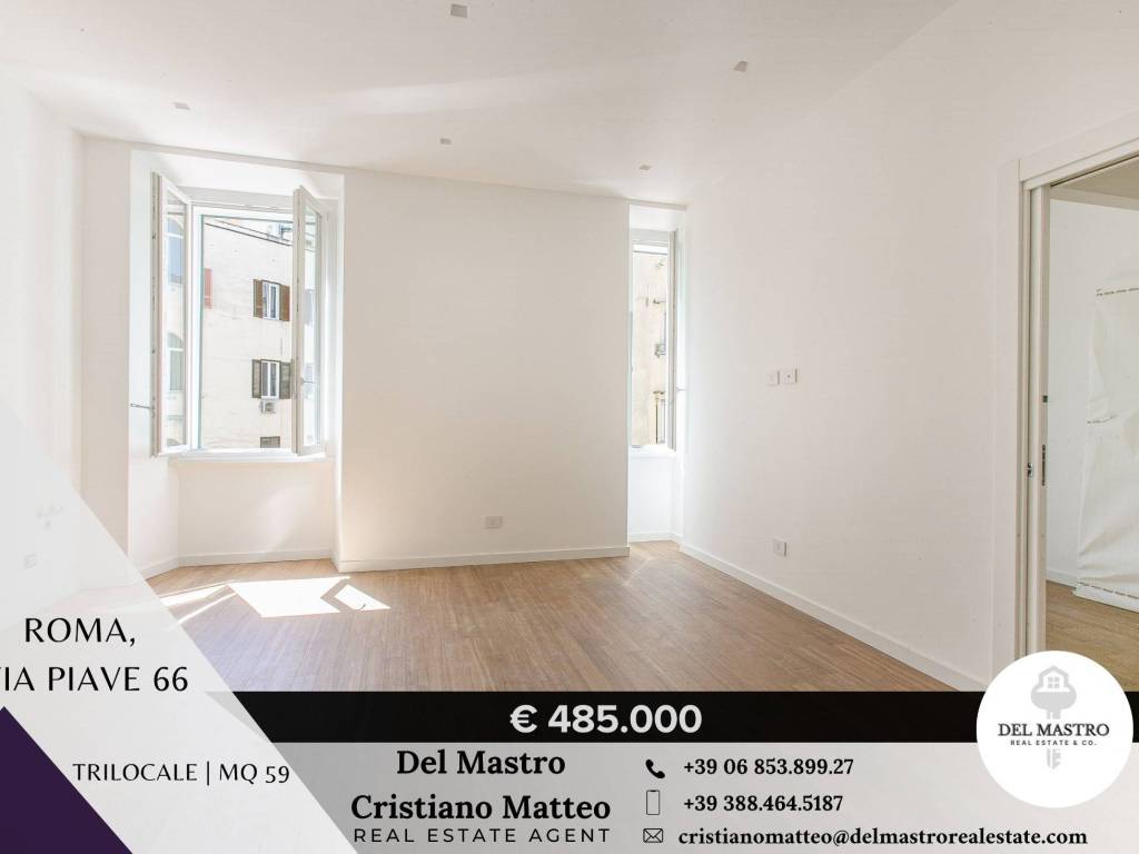 appartamento in vendita a Roma in zona Ludovisi/Sallustiano