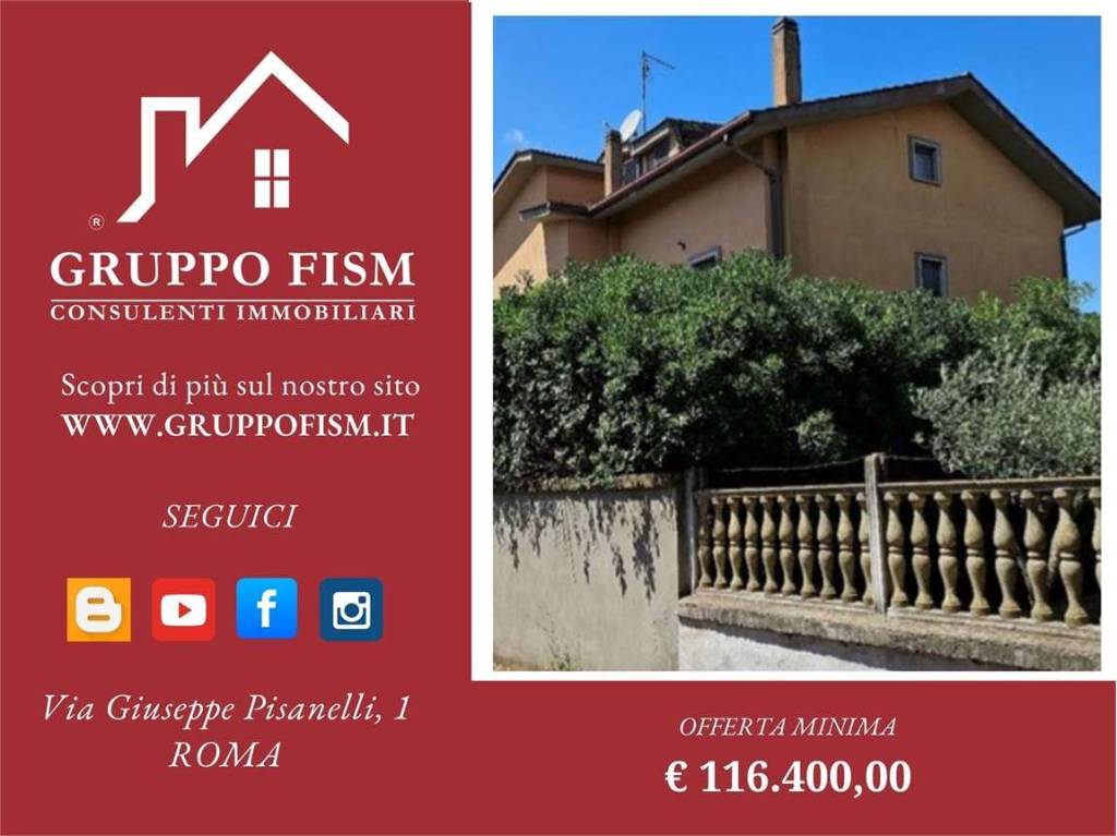 appartamento in vendita a Roma in zona Trigoria