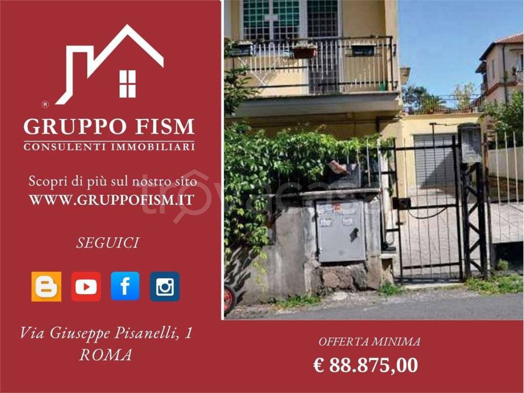 appartamento in vendita a Roma in zona Ponte Mammolo