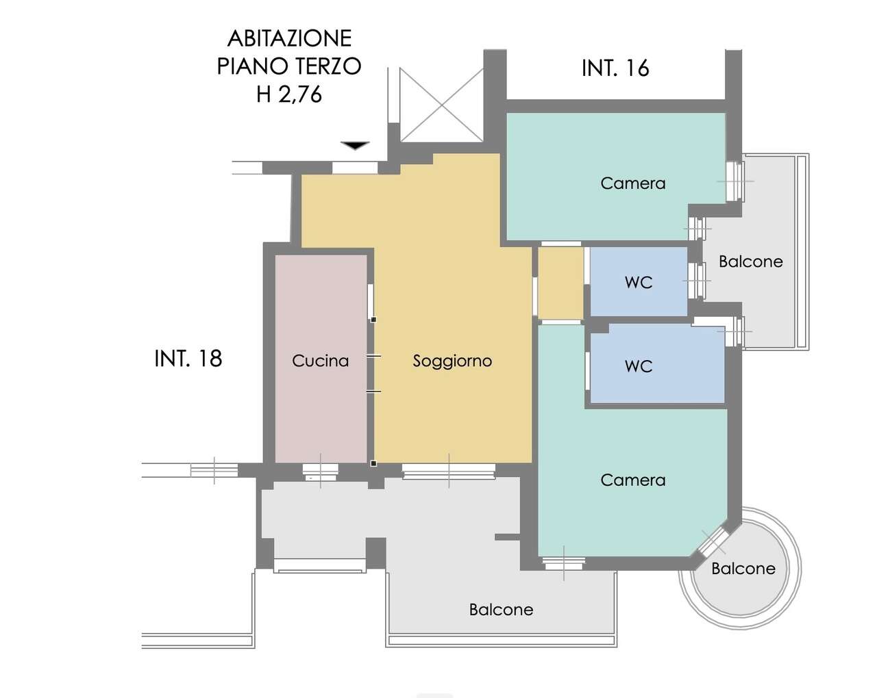 appartamento in vendita a Roma