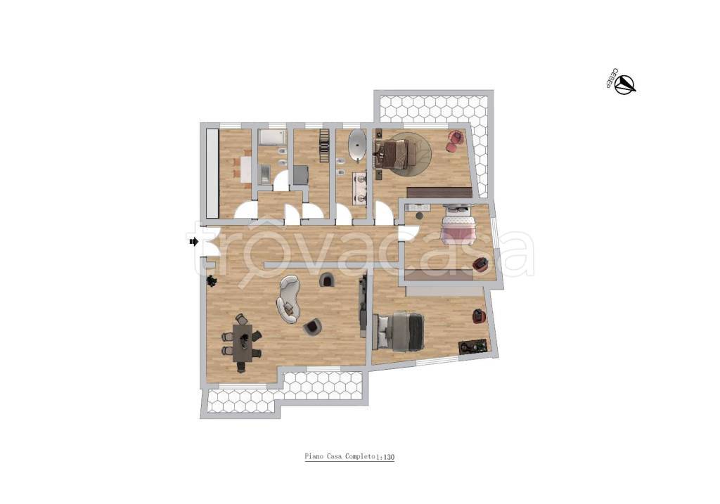 appartamento in vendita a Roma