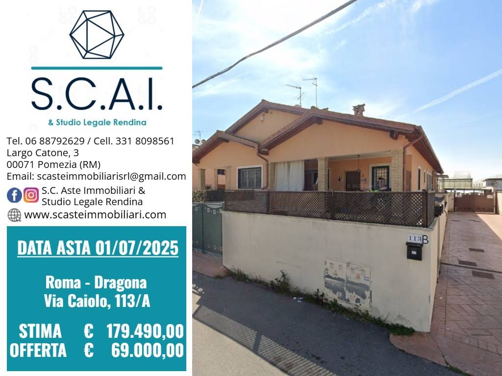 casa indipendente in vendita a Roma in zona Dragona/Bagnoletto