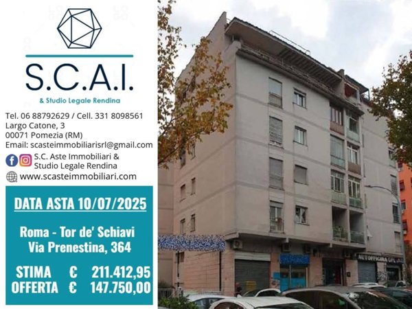 appartamento in vendita a Roma in zona Collatino
