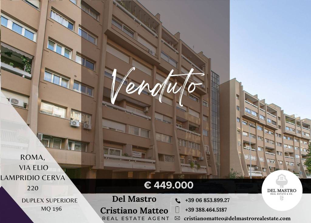 appartamento in vendita a Roma in zona Giuliano Dalmata