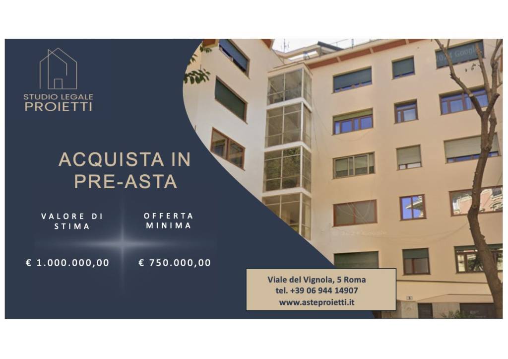 appartamento in vendita a Roma in zona Flaminio