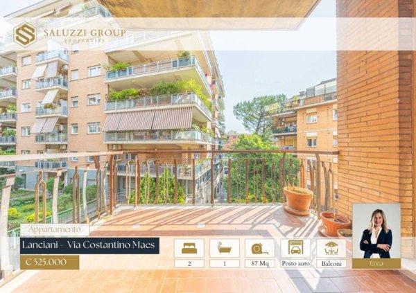 appartamento in vendita a Roma in zona Nomentano