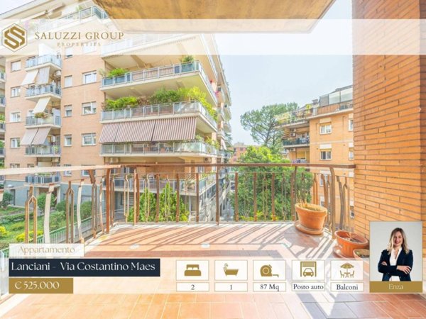 appartamento in vendita a Roma in zona Nomentano