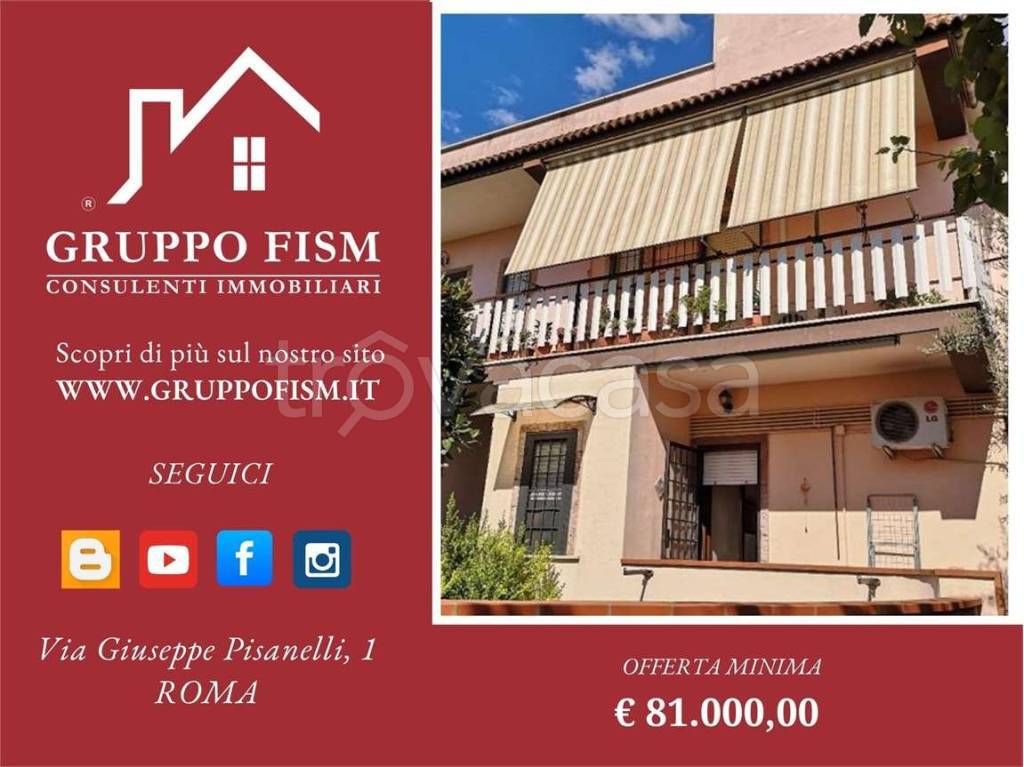 appartamento in vendita a Roma in zona Finocchio