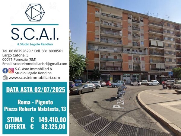 appartamento in vendita a Roma in zona Prenestino-Labicano