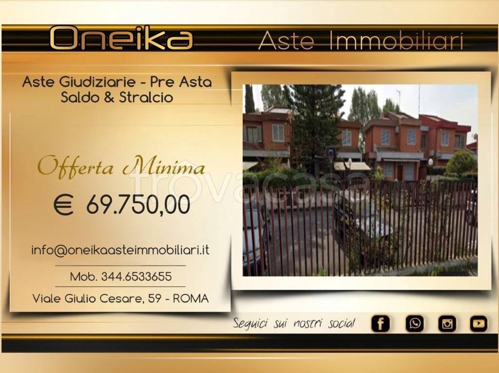 casa indipendente in vendita a Roma in zona Colle del Sole