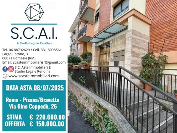 appartamento in vendita a Roma