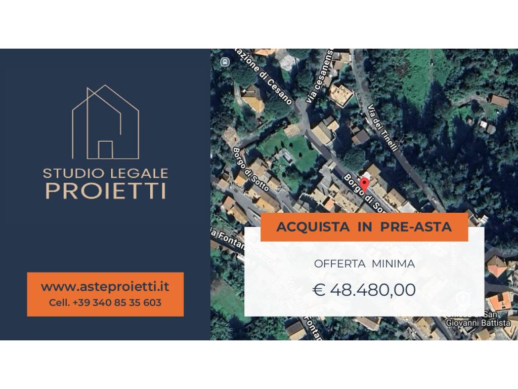 appartamento in vendita a Roma in zona Cesano