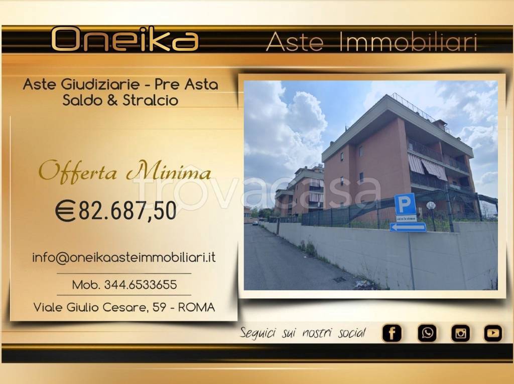 appartamento in vendita a Roma in zona Lunghezza