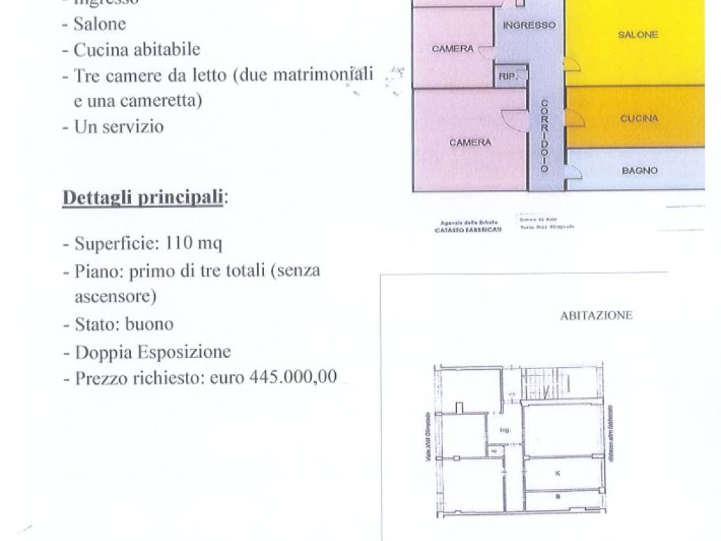 appartamento in vendita a Roma in zona Flaminio