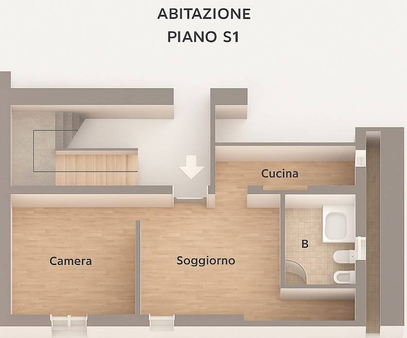 appartamento in vendita a Roma in zona Portuense