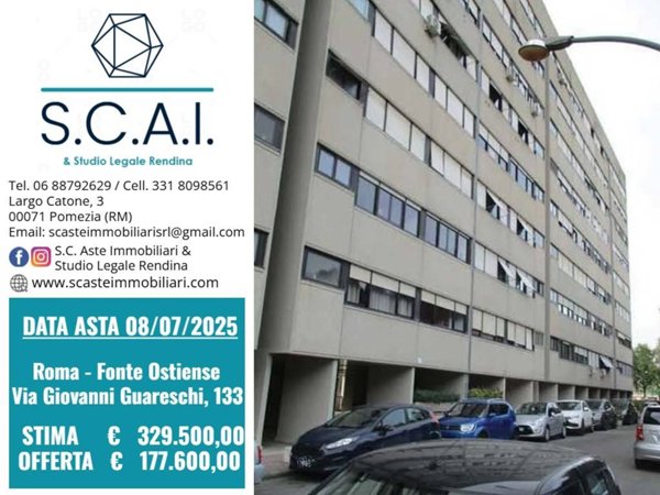 appartamento in vendita a Roma in zona Ostiense