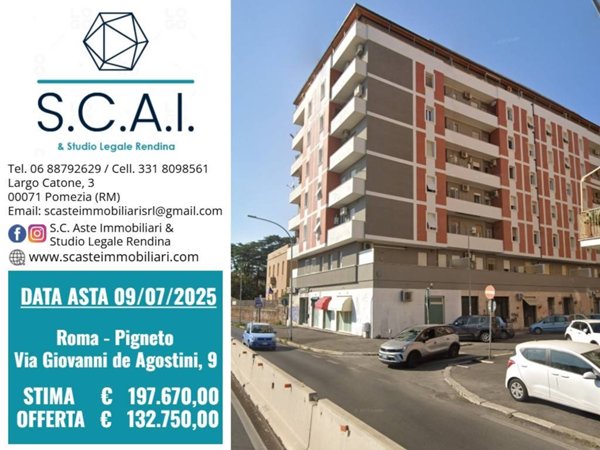 appartamento in vendita a Roma in zona Prenestino-Labicano