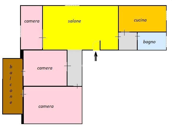 appartamento in vendita a Roma in zona Trieste