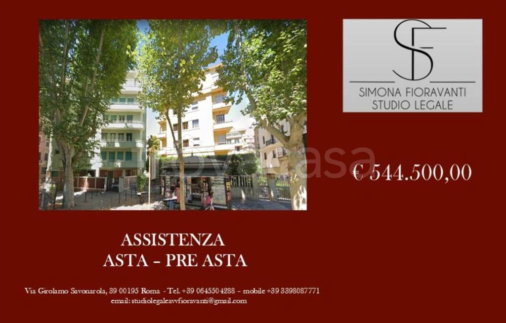 appartamento in vendita a Roma in zona Parioli
