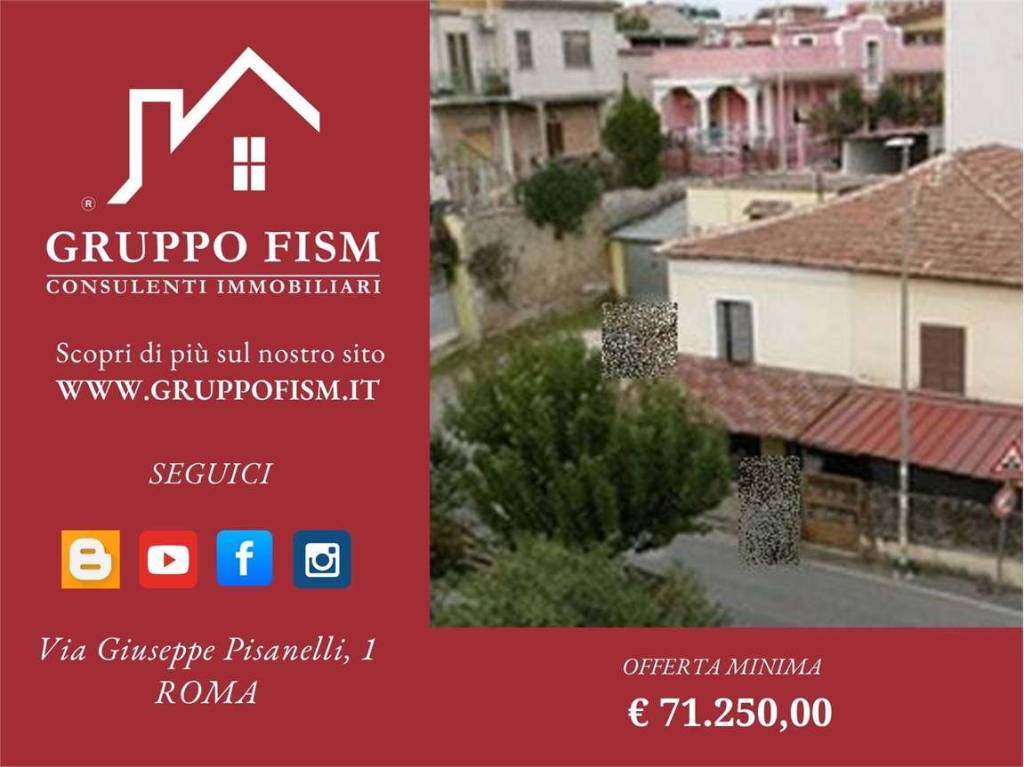 appartamento in vendita a Roma in zona Finocchio