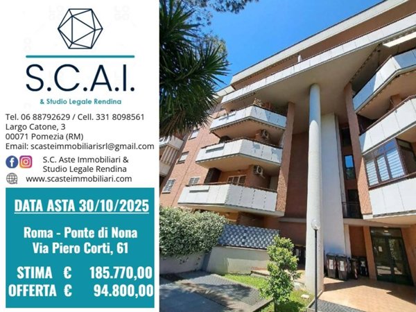appartamento in vendita a Roma in zona Ponte di Nona