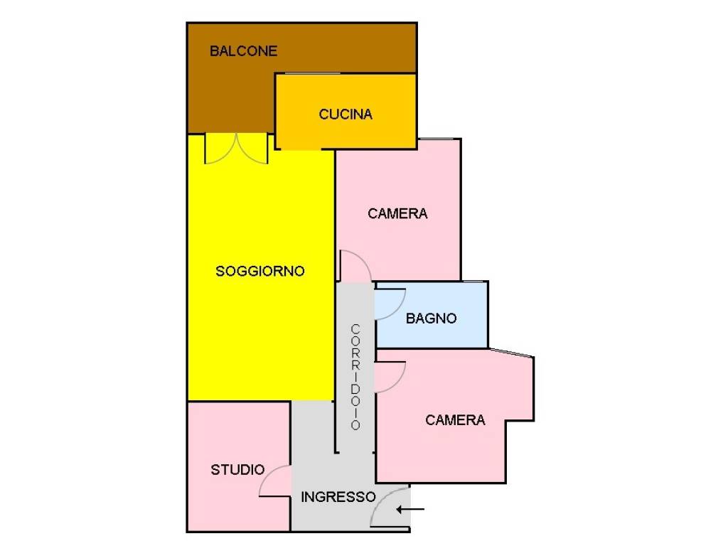 appartamento in vendita a Roma in zona Collatino