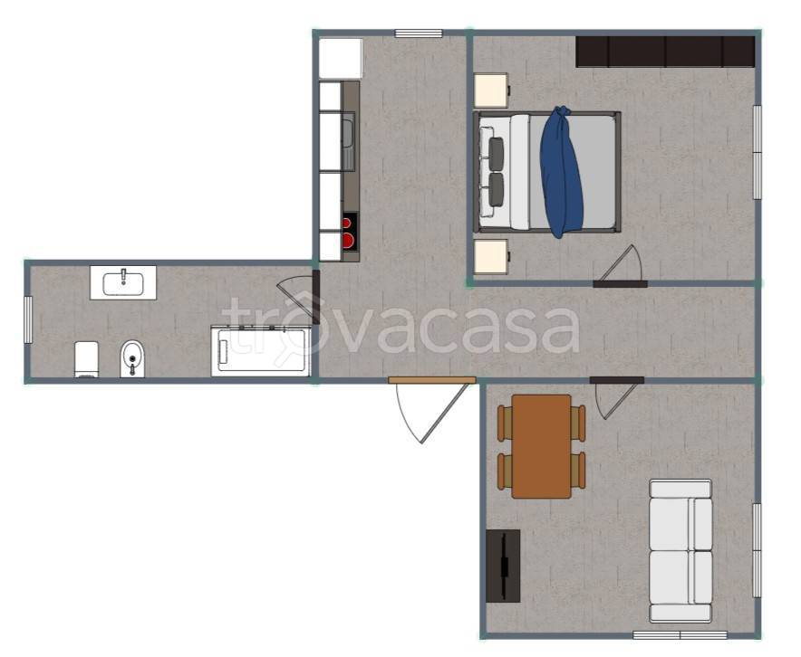 appartamento in vendita a Roma in zona Prenestino-Centocelle