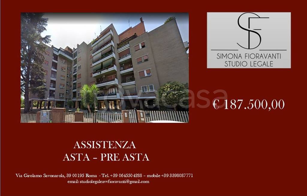 appartamento in vendita a Roma in zona Primavalle