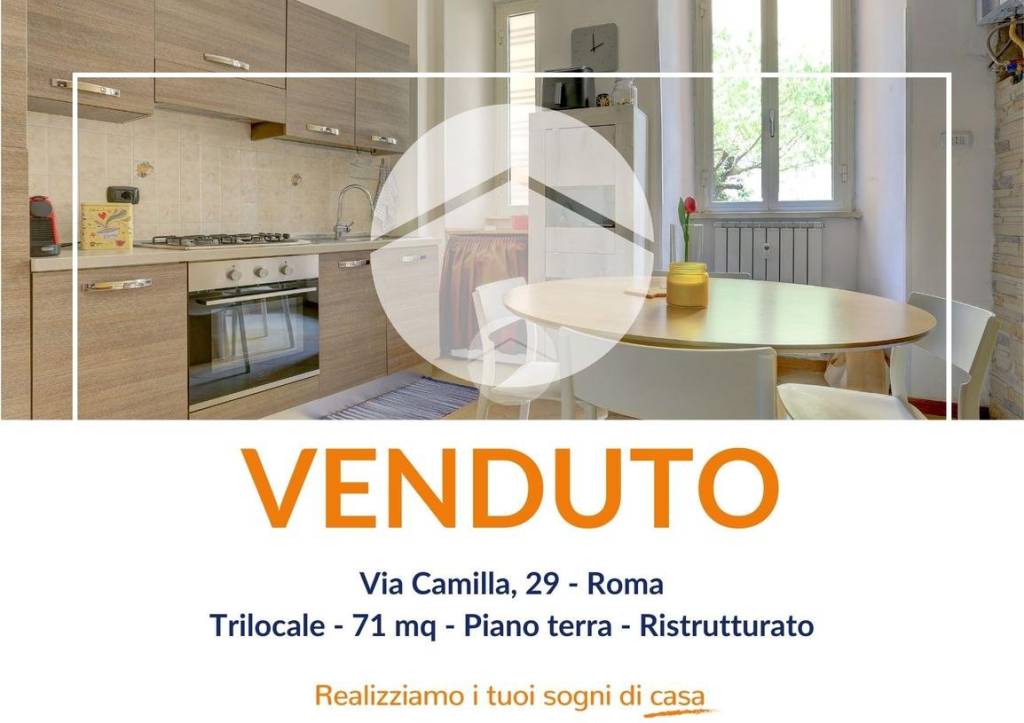 appartamento in vendita a Roma in zona Tuscolano