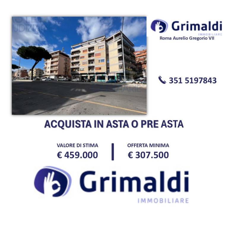 appartamento in vendita a Roma in zona Aurelio