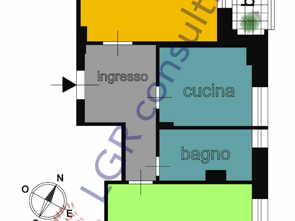 appartamento in vendita a Roma in zona Don Bosco