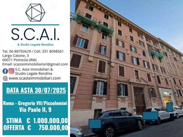 appartamento in vendita a Roma in zona Aurelio