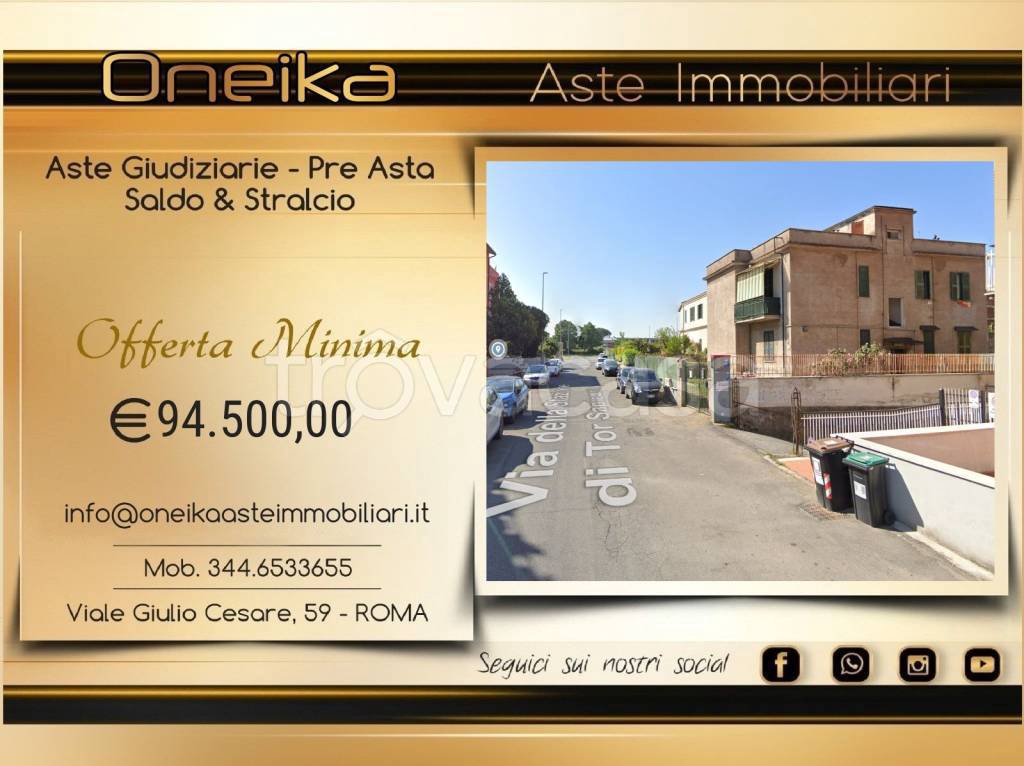 appartamento in vendita a Roma in zona Tor Sapienza