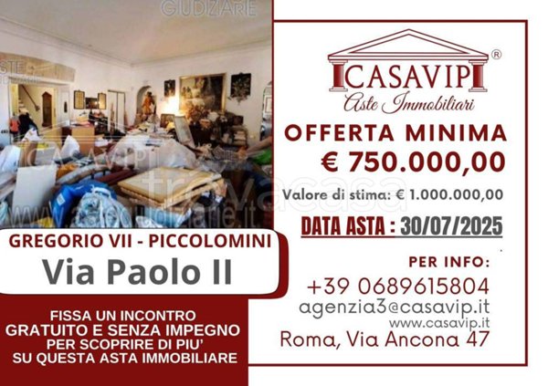appartamento in vendita a Roma in zona Aurelio