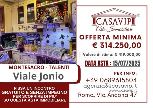 appartamento in vendita a Roma