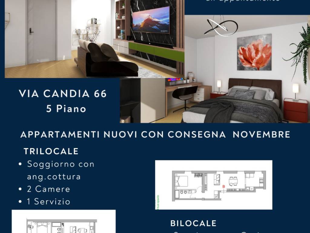 appartamento in vendita a Roma