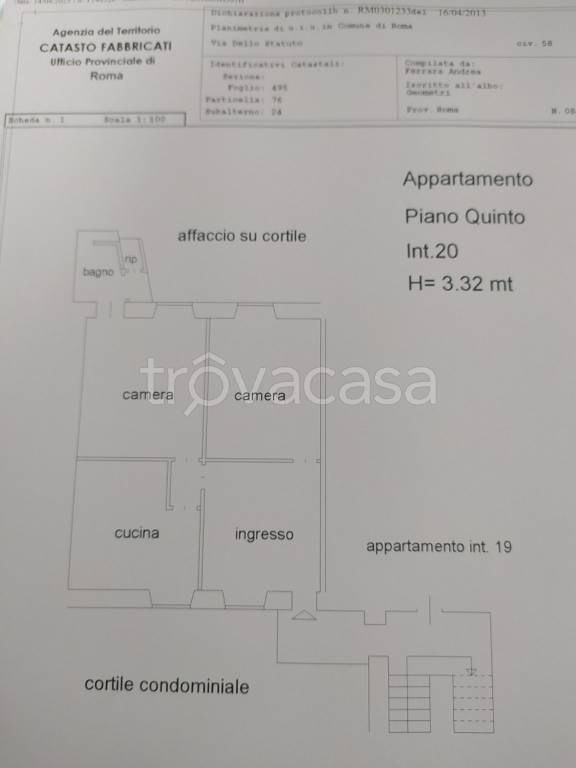 appartamento in vendita a Roma in zona Esquilino