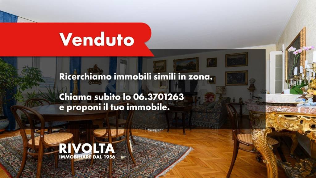 appartamento in vendita a Roma in zona Della Vittoria