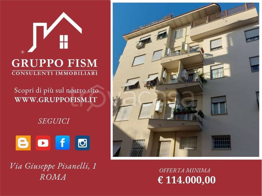 appartamento in vendita a Roma in zona Ardeatino