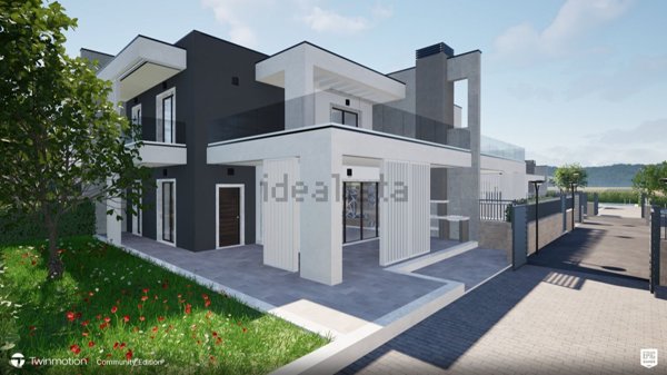 casa indipendente in vendita a Roma in zona Finocchio