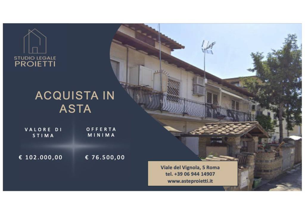 appartamento in vendita a Roma in zona Finocchio