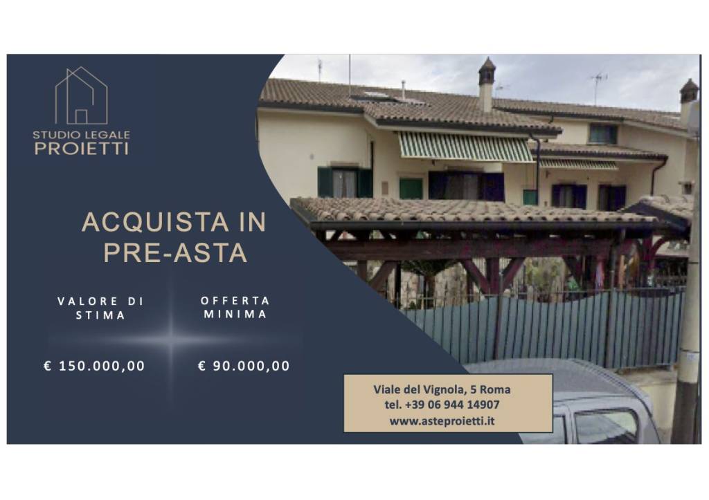 casa indipendente in vendita a Roma in zona Giardini di Corcolle