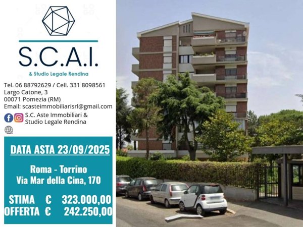 appartamento in vendita a Roma in zona Torrino