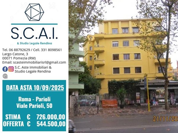 appartamento in vendita a Roma in zona Parioli