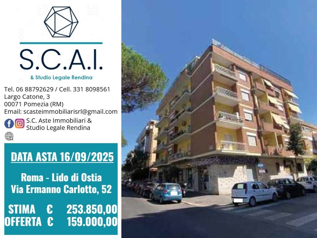 appartamento in vendita a Roma in zona Ostia