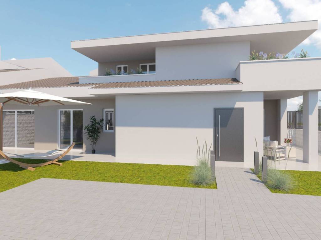 casa indipendente in vendita a Roma in zona Borghesiana