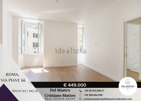 appartamento in vendita a Roma in zona Ludovisi/Sallustiano