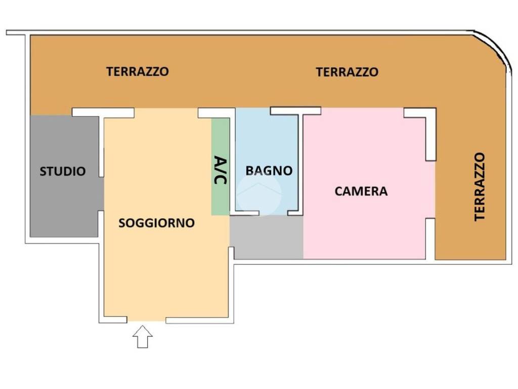 appartamento in vendita a Roma in zona Casal Boccone